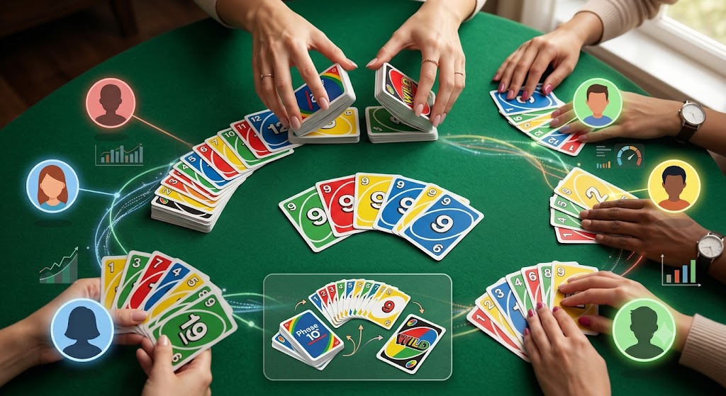 Setting Up a game of Phase 10