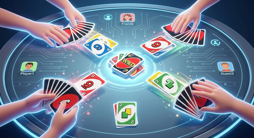 Dealing cards in Uno