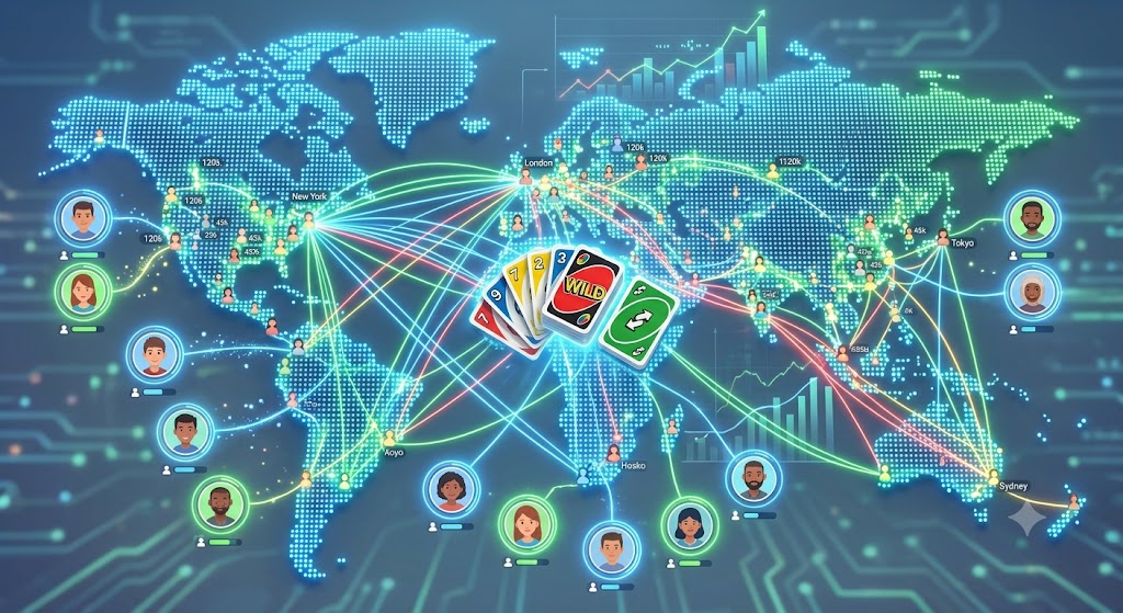 The increasing Popularity of Uno