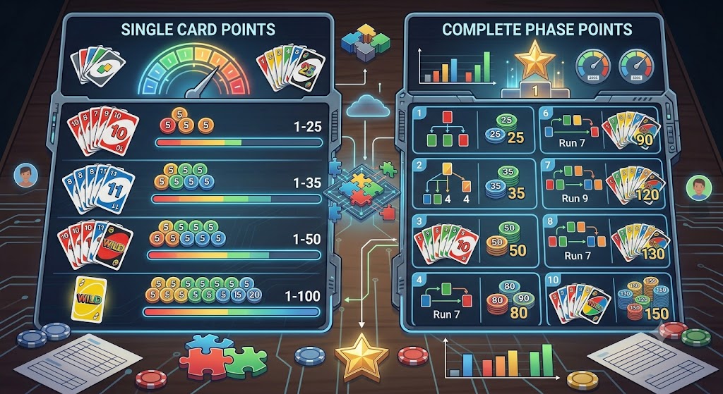 Scoring Rules in Phase 10
