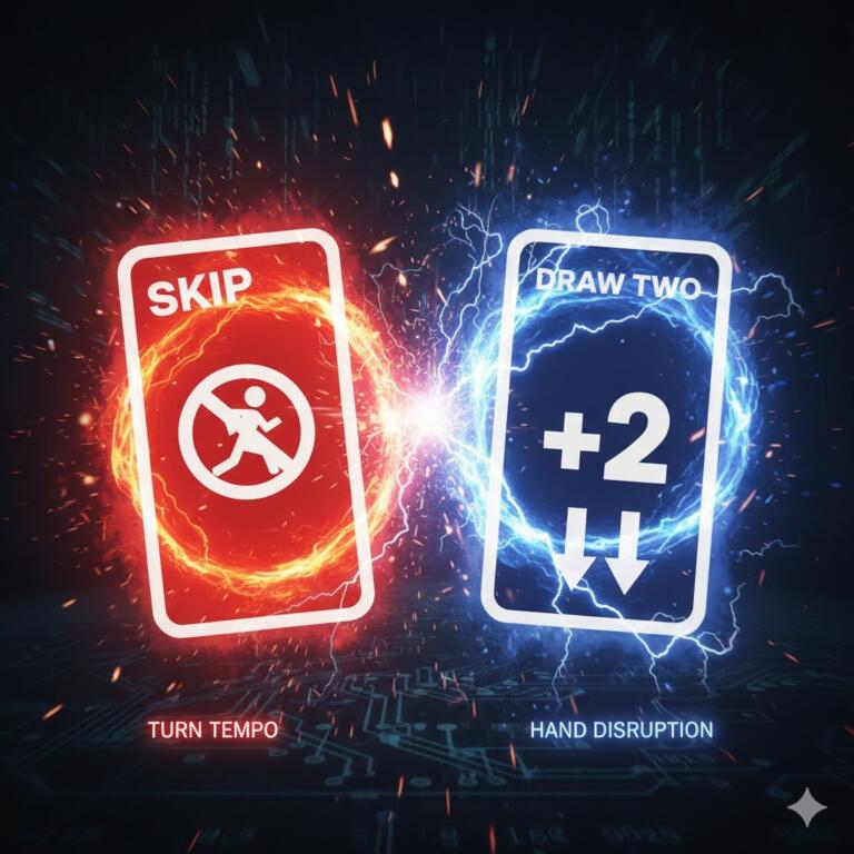 Skip 2 Card UNO skip card rules: Master Turn Management and Tempo Control